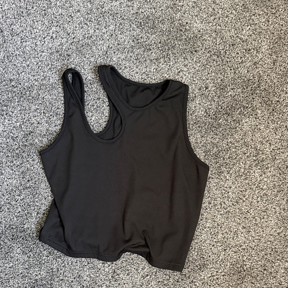 SHEIN Black Tank Top